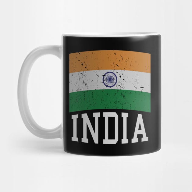 India Flag in Tricolor with Ashoka Chakra Desi Indian by alltheprints